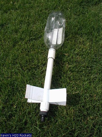 Kevin's H2O Rockets - Water rockets detailed out with step by step